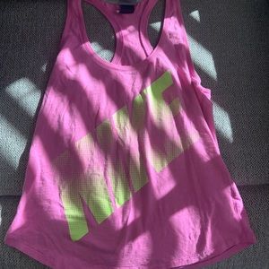Nike racer back tank !!